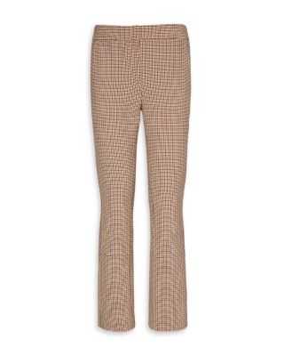 Tory Burch Plaid Phoebe Pants | Bloomingdale's