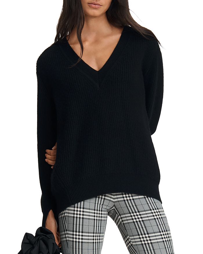 rag bone Pierce Cashmere V Neck Sweater Bloomingdale s