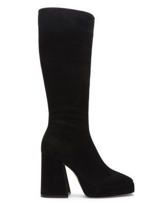 black suede boots