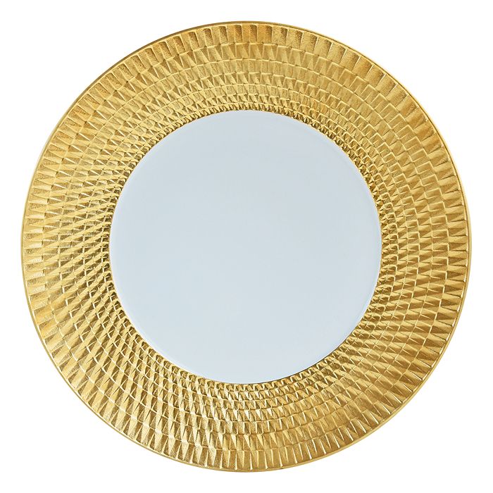 Bernardaud Twist Gold Dinner Plate - Exclusive In White/gold