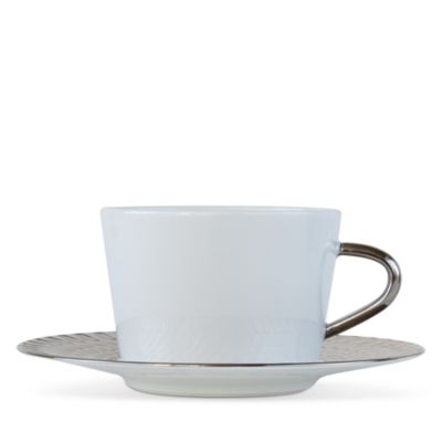 Twist Platinum Tea Saucer - Exclusive