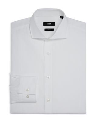 hugo boss white dress shirt