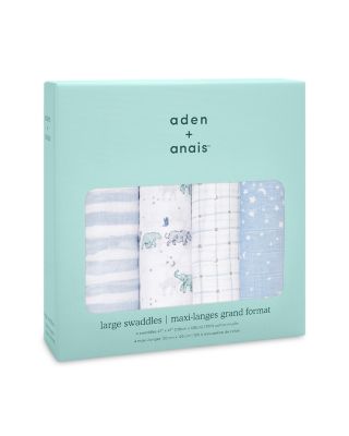 4 Pk. Printed Classic Swaddles