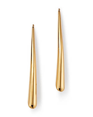 Alberto Amati 14K Yellow Gold Curved Bar Drop Earrings - 100% Exclusive
