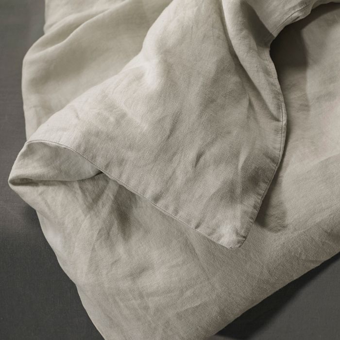 Shop Society Limonta Rem Linen Duvet Cover, Queen In Mastice