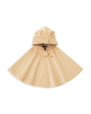 Miki House - Unisex Faux Fur Hooded Poncho - Baby