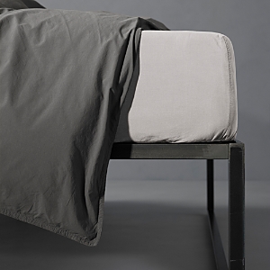 Society Limonta Nite Cotton Fitted Sheet, King In Marmo