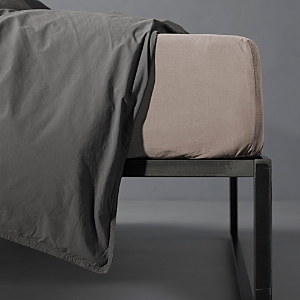 Society Limonta Nite Cotton Fitted Sheet, King In Verbena