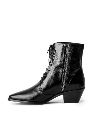 womens patent leather boots