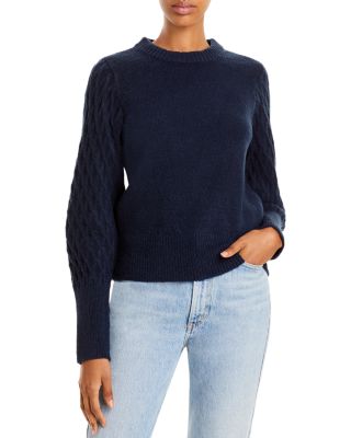 navy blue sweater women's