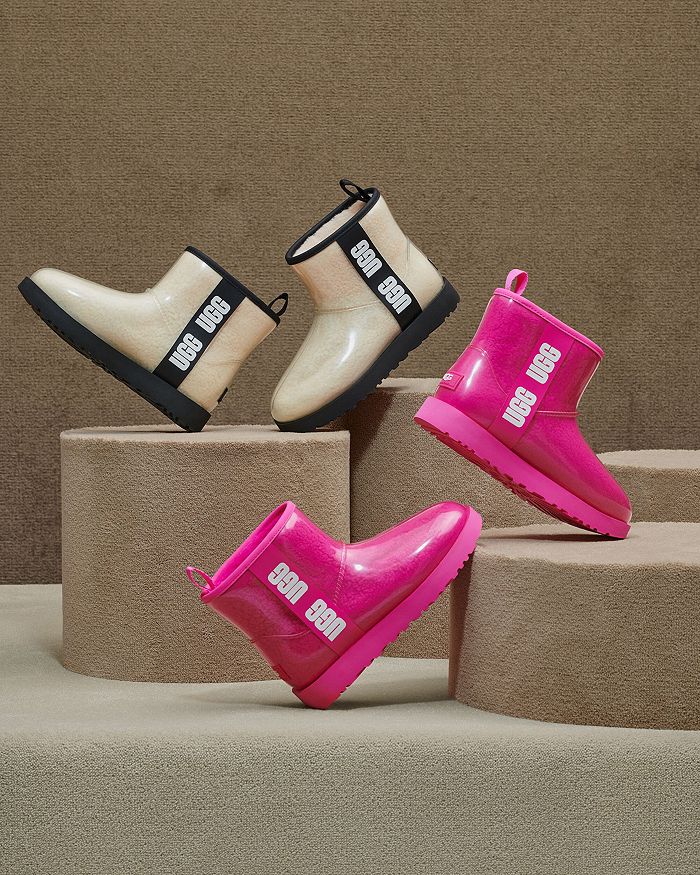 classic mini waterproof clear boot