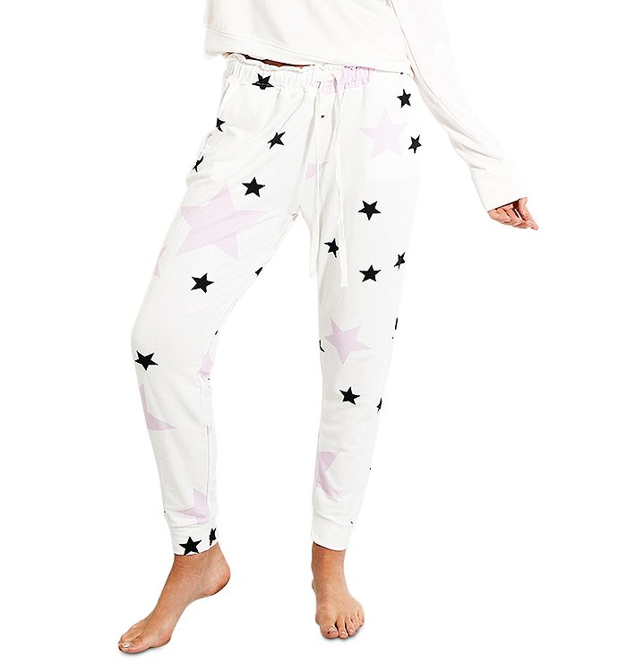 Stripe and Stare Kantner Pajama Jogger Pants | Bloomingdale's