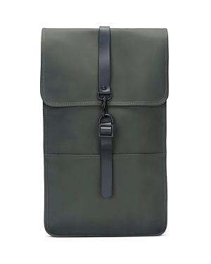 Rains 12800 Unisex Waterproof Mini Backpack In Green In Green