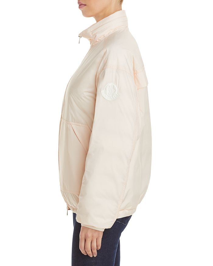 Moncler Menchib Giubbotto Hooded Down Jacket In Blush/pink