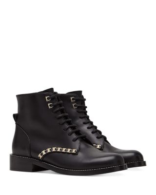 Salvatore ferragamo combat boots online