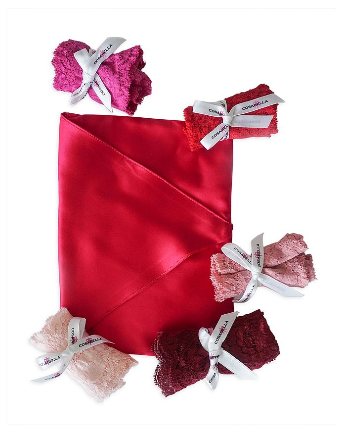 Cosabella Santa Baby Five Thong Gift Pack In Robur Mysr