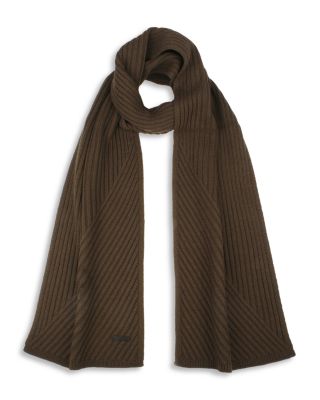 ALLSAINTS - Travelling Rib Knit Narrow Scarf