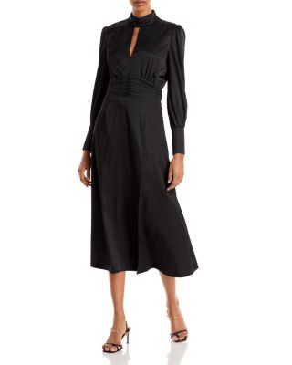 WAYF - Holly Keyhole Midi Dress