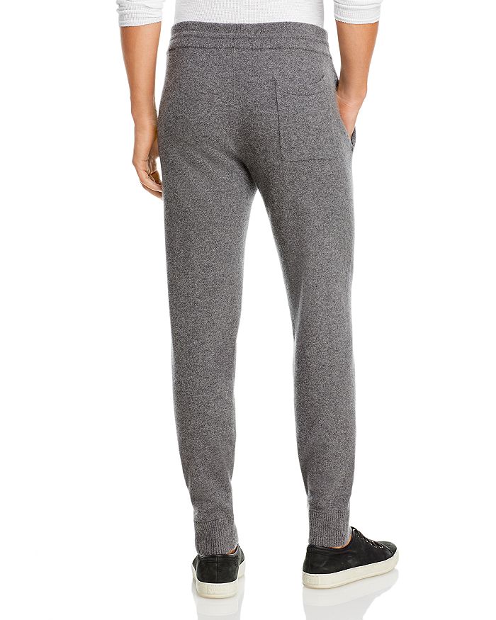 Shop Vince Wool-cashmere Slim Fit Jogger Pants In Medium Gray