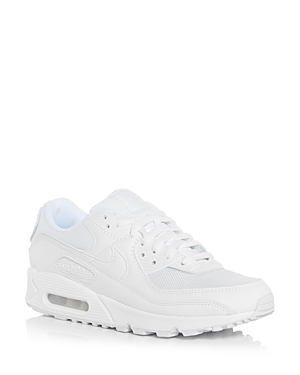 Nike Men's Air Max 90 Low Top Sneakers In White/white