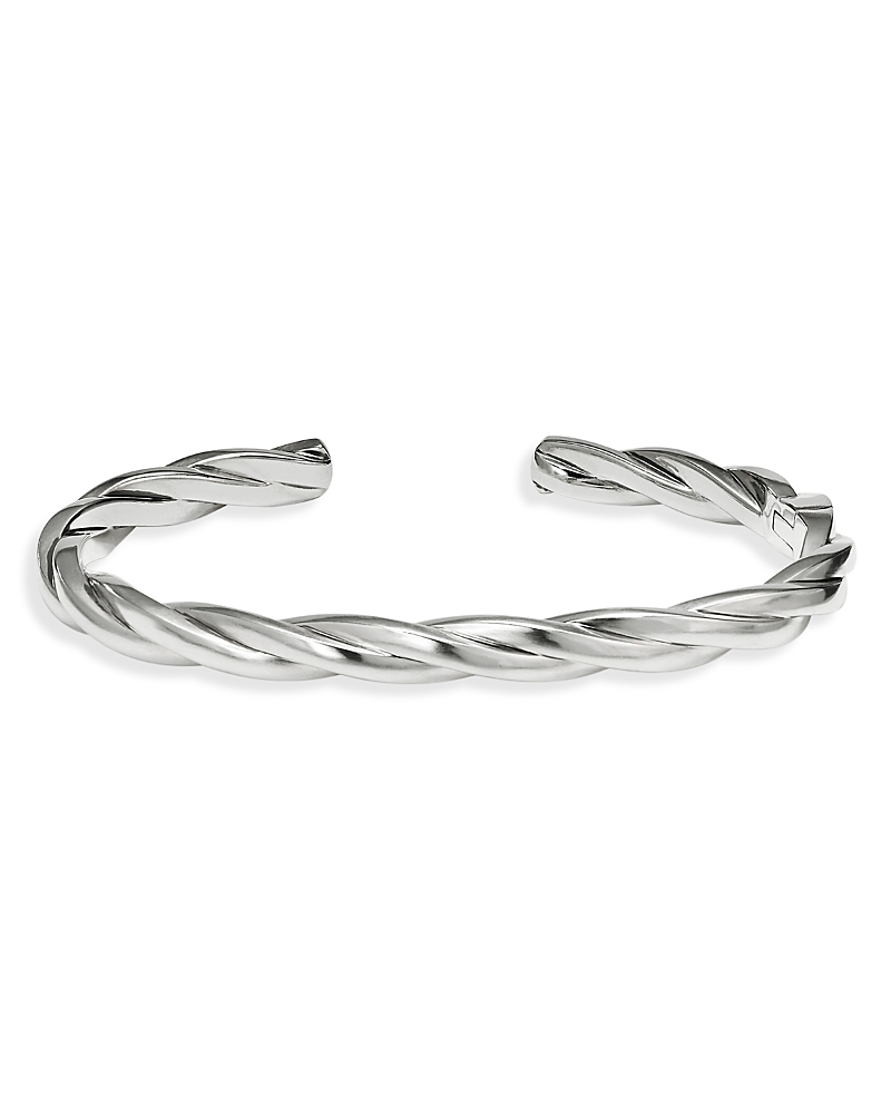 David Yurman Narrow Twisted Cable Cuff Bracelet