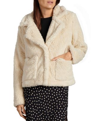 Sanctuary Daily Teddy Faux Shearling Jacket | Bloomingdale's