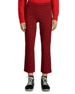 Sanctuary Carnaby Houndstooth Cropped Pants In Rumor
