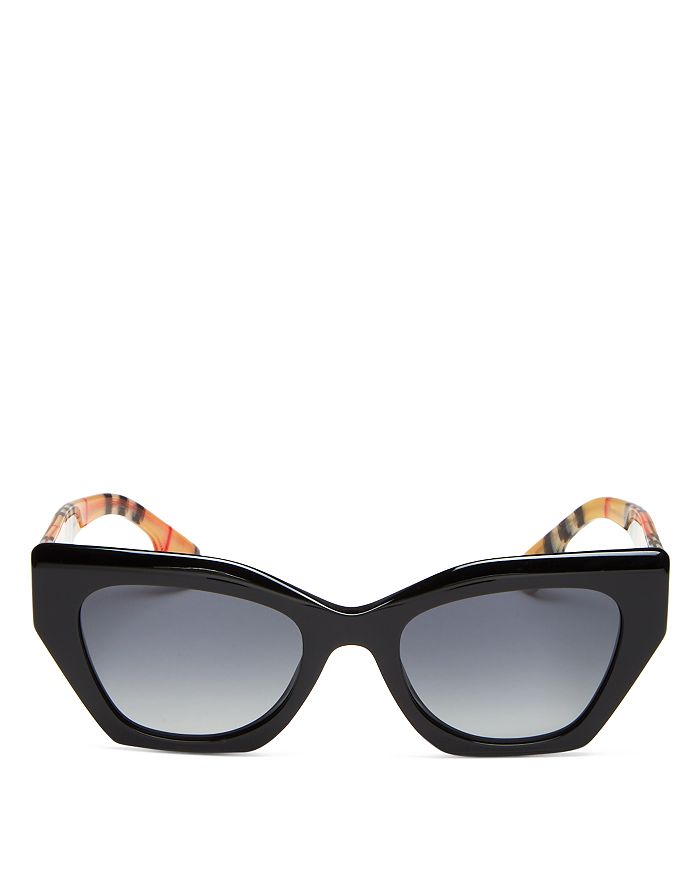 Burberry Women's Polarized Cat Eye Sunglasses, 52mm | Bloomingdale's