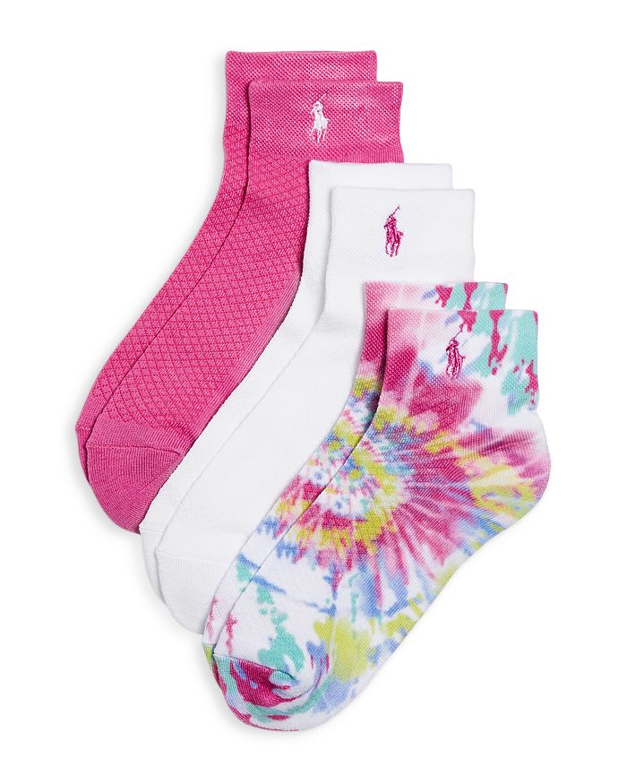 Ralph Lauren Ankle Socks, Set of 3 Bloomingdale's