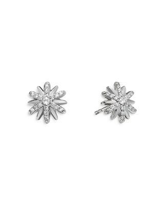 david yurman starburst earrings with diamonds