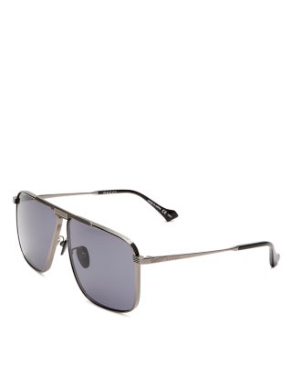 Gucci Men s Brow Bar Aviator Sunglasses 63mm Bloomingdale s