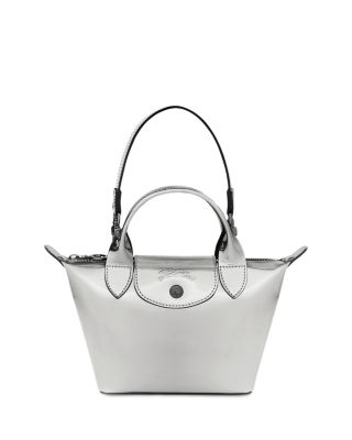 Longchamp silver sale bag