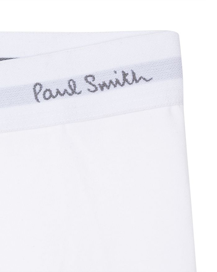 Shop Paul Smith Logo Boxer Briefs, Pack Of 3 In White