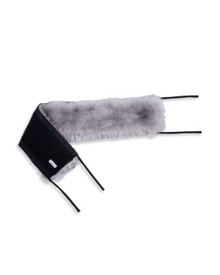 Faux Fur Stroller Marquee Cover