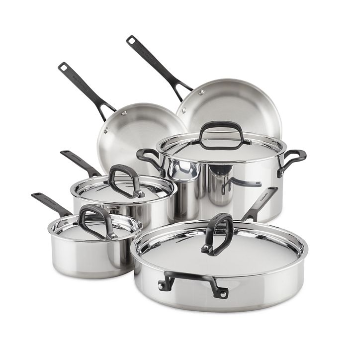 Cuisinart 5-Ply Stainless Steel Saucepan with Lid