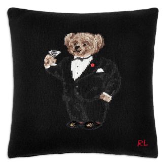 Polo bear 2025 throw pillow