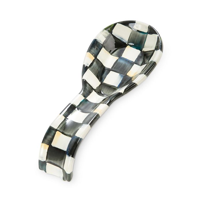 Courtly Check Enamel Spoon Rest