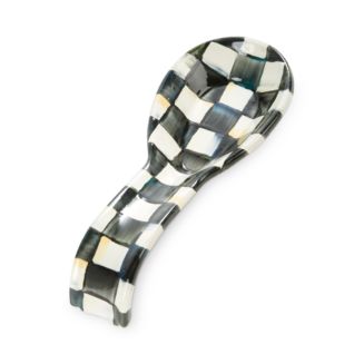 Mackenzie-Childs Courtly Check Enamel Spoon Rest | Bloomingdale's Mackenzie-Childs