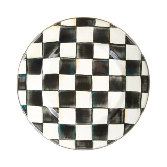 Mackenzie-Childs Courtly Check Enamel Dinner Plate | Bloomingdale's