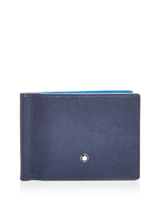 Montblanc - Meisterst&uuml;ck Leather Bi Fold Money Clip Wallet