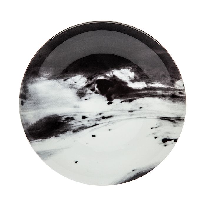 Ricci Argentieri Felice Dinnerware Side Plate In White/black