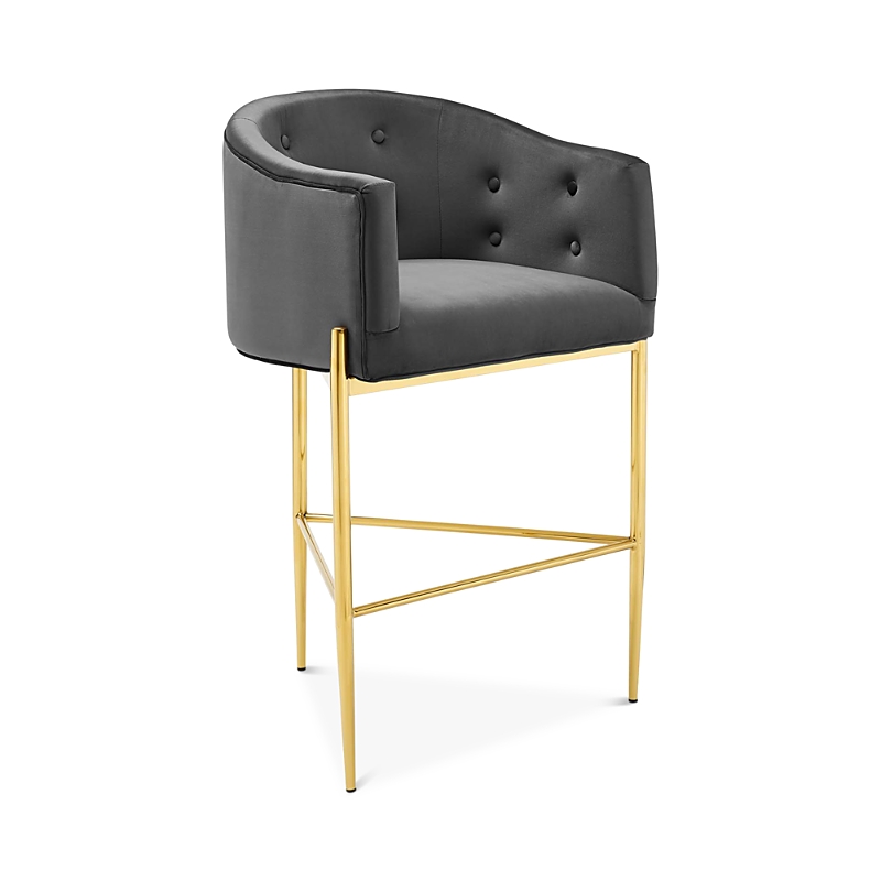 Modway Savour Tufted Performance Velvet Bar Stool
