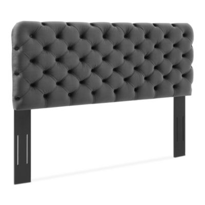 Modway Lizzy Tufted Performance Velvet Headboard, Full/Queen