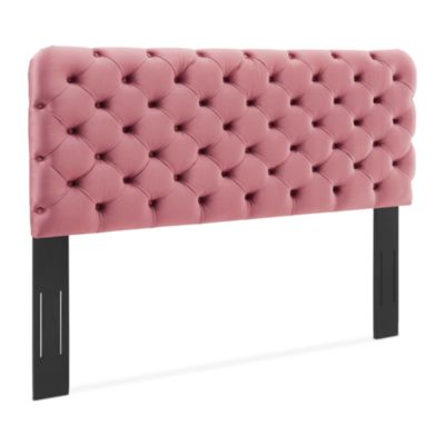 Modway Lizzy Tufted Performance Velvet Headboard, Full/Queen