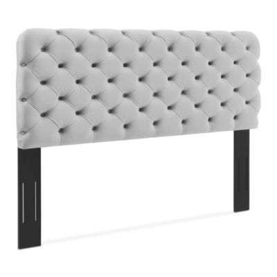 Modway Lizzy Tufted Performance Velvet Headboard, Full/Queen
