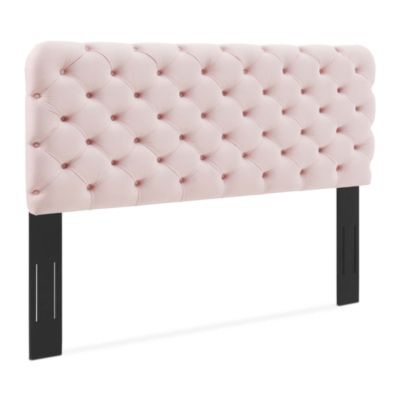 Modway Lizzy Tufted Performance Velvet Headboard, Full/Queen