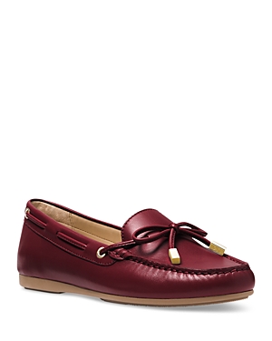 Michael Michael Kors Women's Sutton Moccasins In Dark Berry