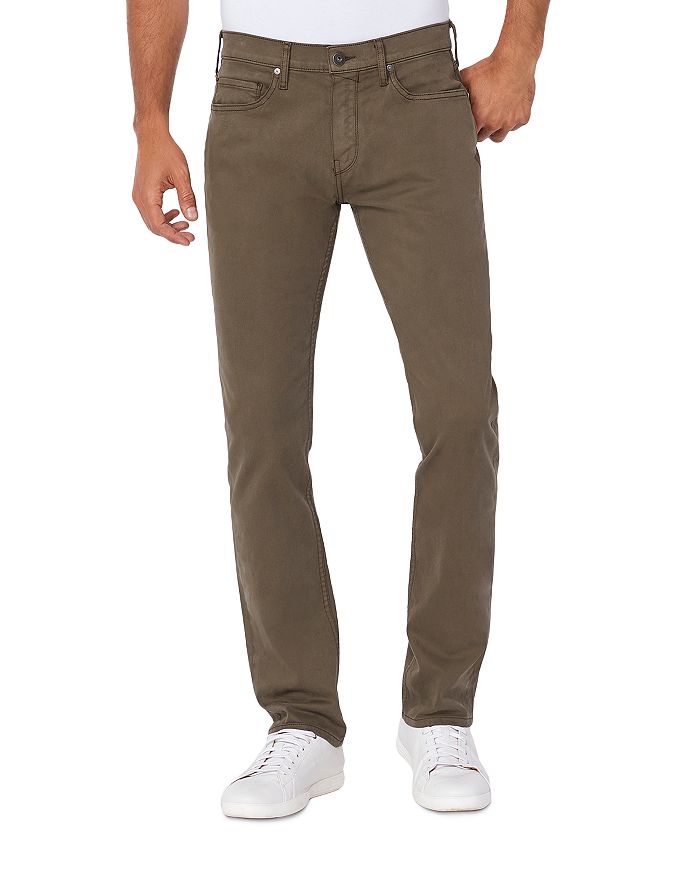 PAIGE Federal Slim Fit Jeans in Laurel Oak | Bloomingdale's
