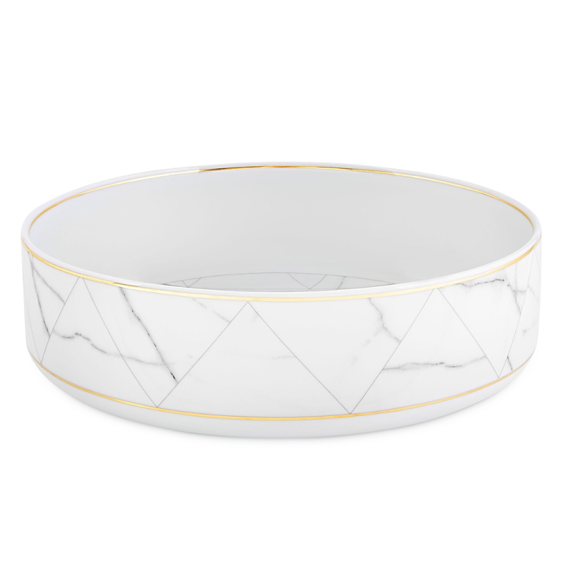 Vista Alegre Carrara Salad Bowl In White