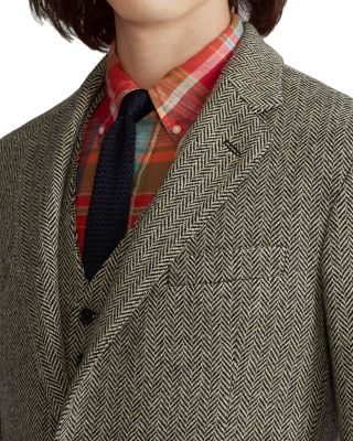 Soft Herringbone Sport Coat